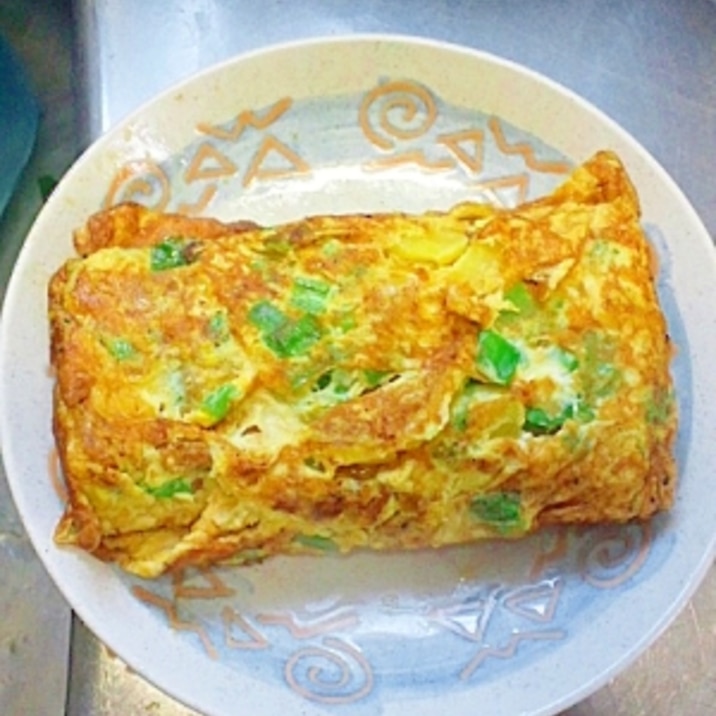 たくわん入りの卵焼き美味しいよ(^v^)